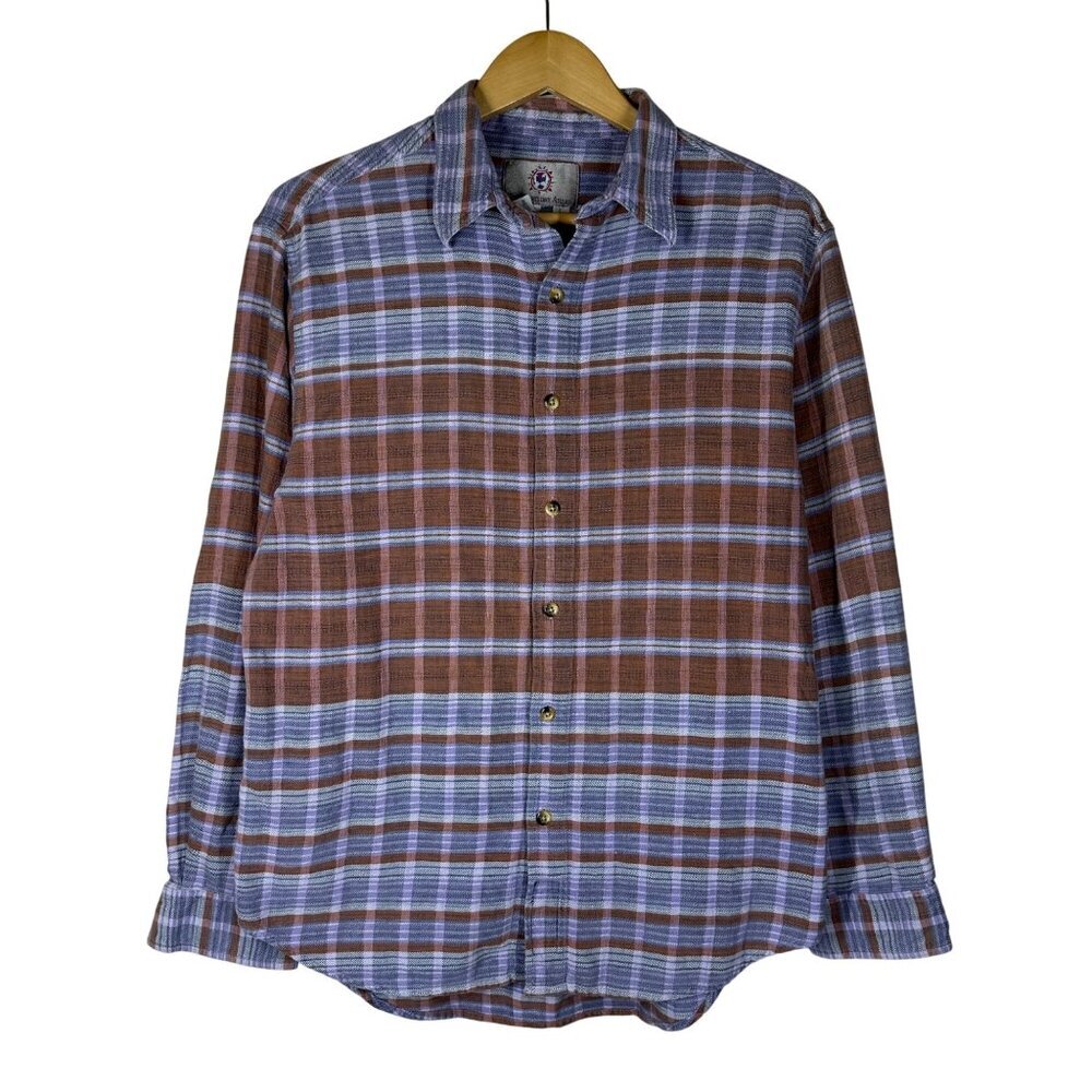 The Territory Ahead Plaid Flannel Shirt Mens Size L Gorpcore Outdoors